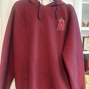 California Angels Genuine Red and blue Hooded Men’s/ Women’s Shirt
